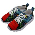 Dog Cartoon Vincent Van Gogh s Starry Night Parody Kids Athletic Shoes View2