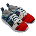 Dog Cartoon Vincent Van Gogh s Starry Night Parody Kids Athletic Shoes View3