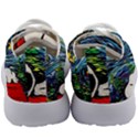 Dog Cartoon Vincent Van Gogh s Starry Night Parody Kids Athletic Shoes View4