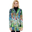 Game Starry Night Doctor Who Van Gogh Parody Button Up Hooded Coat  View1