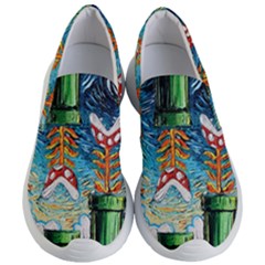 Game Starry Night Doctor Who Van Gogh Parody Women s Lightweight Slip Ons by Sarkoni