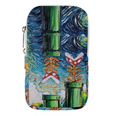 Game Starry Night Doctor Who Van Gogh Parody Waist Pouch (large) by Sarkoni