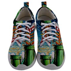 Game Starry Night Doctor Who Van Gogh Parody Mens Athletic Shoes by Sarkoni