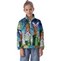 Game Starry Night Doctor Who Van Gogh Parody Kids  Half Zip Hoodie View1