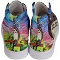 Cartoon Starry Night Art Van Gogh Parody Kids  Hi-Top Skate Sneakers View4