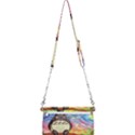 Cartoon Starry Night Art Van Gogh Parody Mini Crossbody Handbag View2