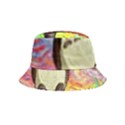 Cartoon Starry Night Art Van Gogh Parody Bucket Hat (Kids) View1