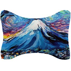 Mount Fuji Art Starry Night Van Gogh Seat Head Rest Cushion