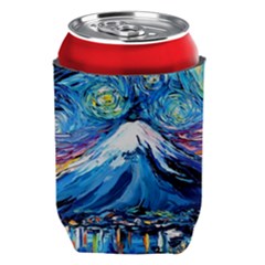 Mount Fuji Art Starry Night Van Gogh Can Holder by Sarkoni