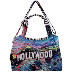 Hollywood Art Starry Night Van Gogh Double Compartment Shoulder Bag by Sarkoni