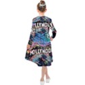 Hollywood Art Starry Night Van Gogh Kids  Midi Sailor Dress View2