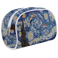 Mosaic Art Vincent Van Gogh s Starry Night Make Up Case (medium) by Sarkoni