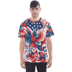 America pattern Men s Sport Mesh T-Shirt