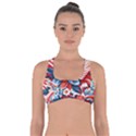 America pattern Got No Strings Sports Bra View1