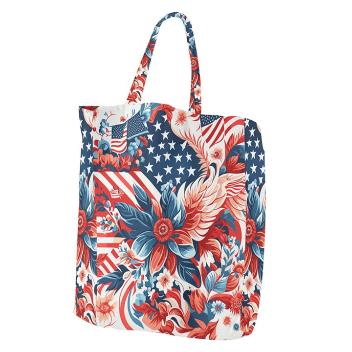 America pattern Giant Grocery Tote