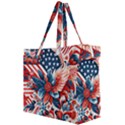 America pattern Canvas Travel Bag View2