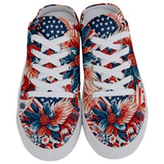 America Pattern Half Slippers by Valentinaart