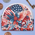 America pattern Horseshoe Style Canvas Pouch View1