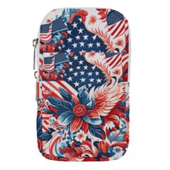 America pattern Waist Pouch (Small)