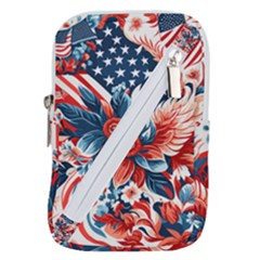 America pattern Belt Pouch Bag (Small)