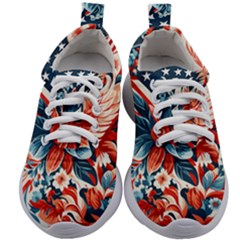 America pattern Kids Athletic Shoes