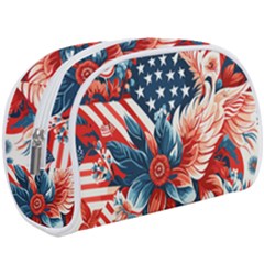 America pattern Make Up Case (Large)