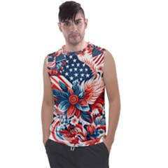 America pattern Men s Regular Tank Top