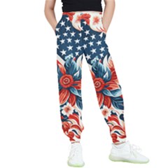 America pattern Kids  Joggers