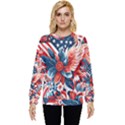 America pattern Hidden Pocket Sweatshirt View1