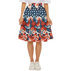 America pattern Classic Short Skirt