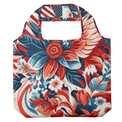 America Pattern Premium Foldable Grocery Recycle Bag