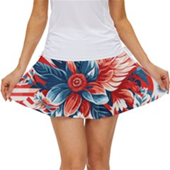 America pattern Women s Skort