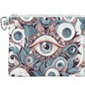 Eyes pattern Canvas Cosmetic Bag (XXXL) View1