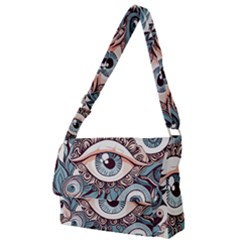 Eyes Pattern Full Print Messenger Bag (s) by Valentinaart