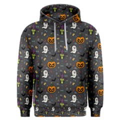 Halloween Pattern Bat Men s Overhead Hoodie