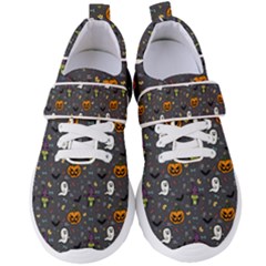 Halloween Pattern Bat Women s Velcro Strap Shoes by Bangk1t