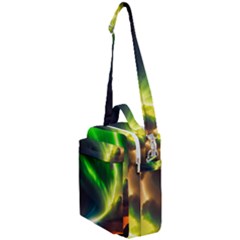 Lake Storm Neon Nature Crossbody Day Bag by Bangk1t