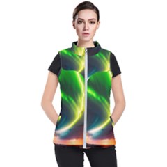 Lake Storm Neon Nature Women s Puffer Vest