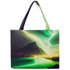 Aurora Lake Neon Colorful Mini Tote Bag by Bangk1t