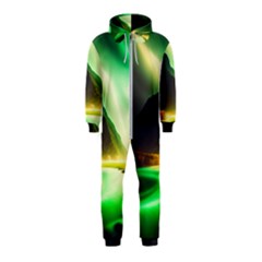 Aurora Lake Neon Colorful Hooded Jumpsuit (kids) by Bangk1t