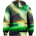 Aurora Lake Neon Colorful Kids  Zipper Hoodie Without Drawstring View2