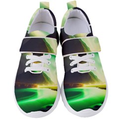 Aurora Lake Neon Colorful Women s Velcro Strap Shoes by Bangk1t