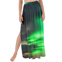 Lake Storm Neon Maxi Chiffon Tie-up Sarong by Bangk1t