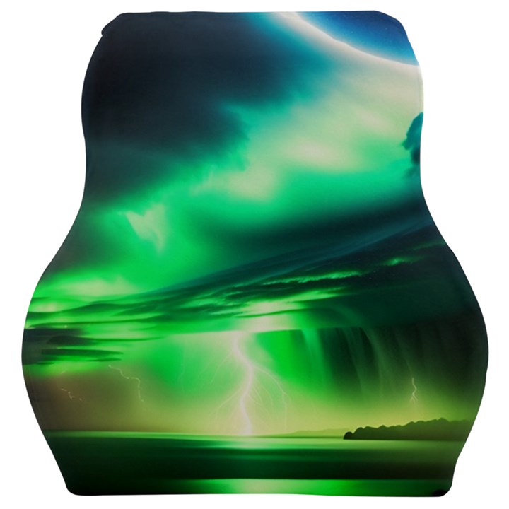 Lake Storm Neon Car Seat Velour Cushion 