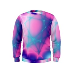 Geometry Abstract Pattern Hypercube Kids  Sweatshirt