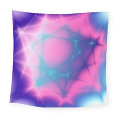 Geometry Abstract Pattern Hypercube Square Tapestry (large)