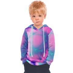 Geometry Abstract Pattern Hypercube Kids  Overhead Hoodie