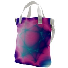 Geometry Abstract Pattern Hypercube Canvas Messenger Bag by Bangk1t