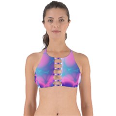 Geometry Abstract Pattern Hypercube Perfectly Cut Out Bikini Top by Bangk1t