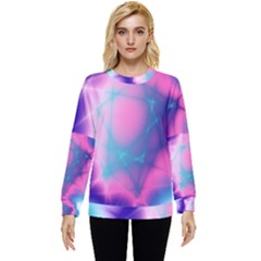 Geometry Abstract Pattern Hypercube Hidden Pocket Sweatshirt